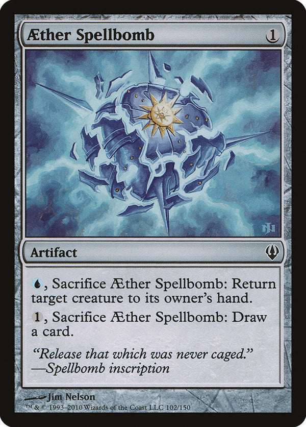 Aether Spellbomb - Magic: The Gathering