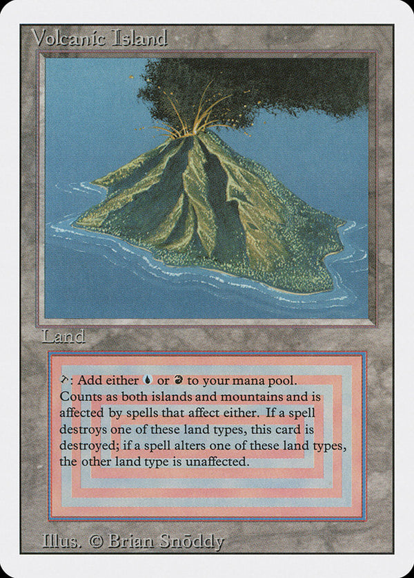 Volcanic Island - Magic: The Gathering