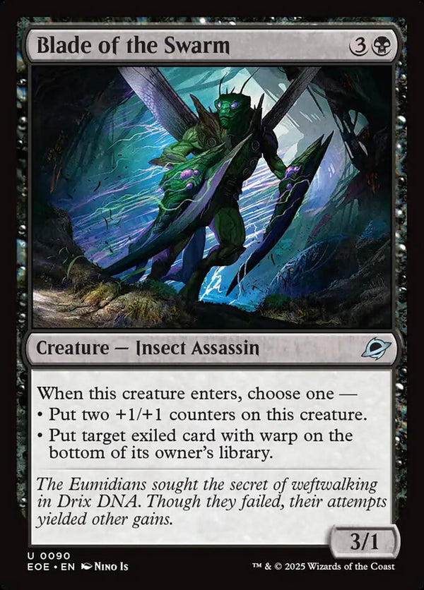 Blade of the Swarm - Magic: The Gathering