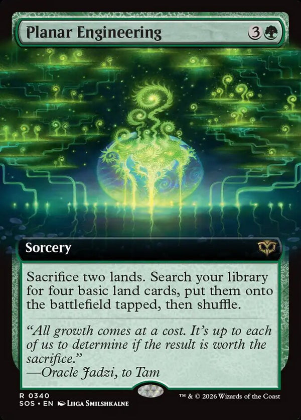 Planar Engineering (Extended Art) - Magic: The Gathering