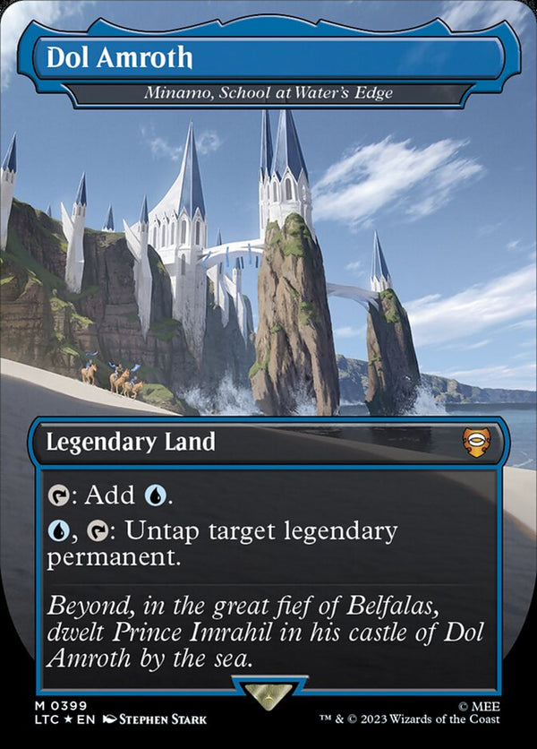 Dol Amroth - Minamo, School at Water's Edge (Surge Foil) - Magic: The Gathering