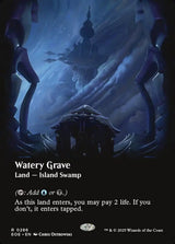 Watery Grave (Borderless) - Magic: The Gathering