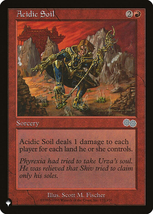 Acidic Soil - Magic: The Gathering