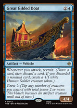 Great Gilded Boat - Magic: The Gathering