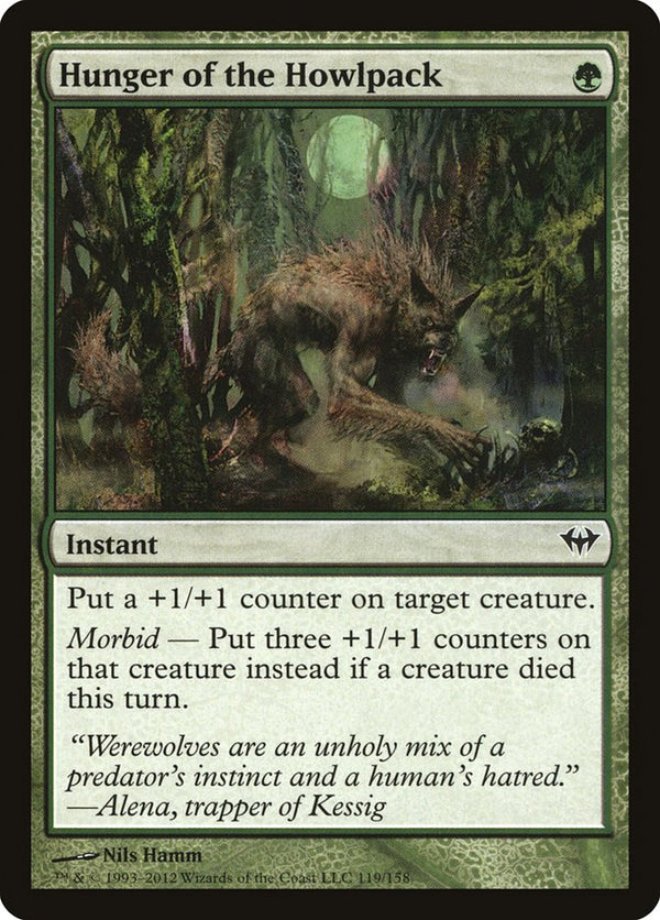 Hunger of the Howlpack - Magic: The Gathering