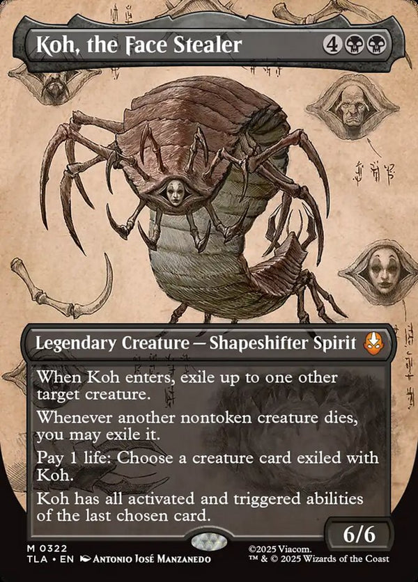 Koh, the Face Stealer (Borderless) - Magic: The Gathering