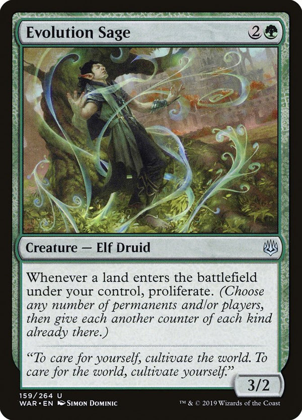 Evolution Sage - Magic: The Gathering
