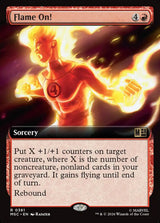 Flame On! (Extended Art) - Magic: The Gathering