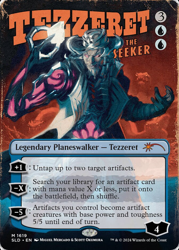 Tezzeret the Seeker (1619) - Magic: The Gathering