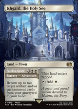 Ishgard, the Holy See (Borderless) - Magic: The Gathering