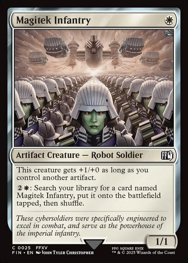 Magitek Infantry - Magic: The Gathering