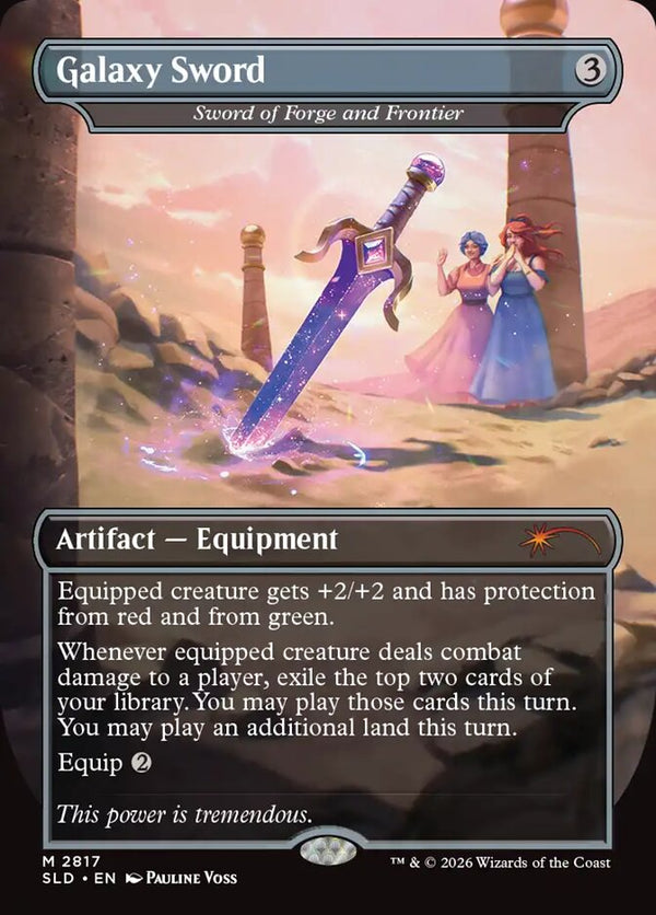 Galaxy Sword - Sword of Forge and Frontier - Magic: The Gathering