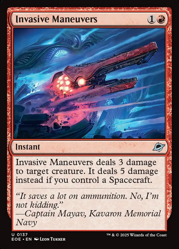 Invasive Maneuvers - Magic: The Gathering