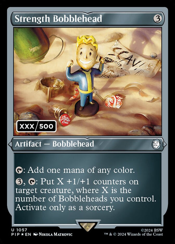 Strength Bobblehead (Serial Numbered) - Magic: The Gathering