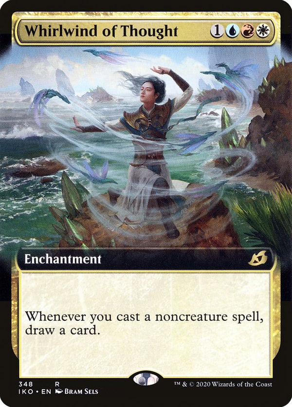 Whirlwind of Thought (Extended Art) - Magic: The Gathering