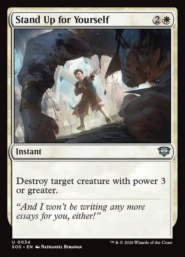 Stand Up for Yourself - Magic: The Gathering