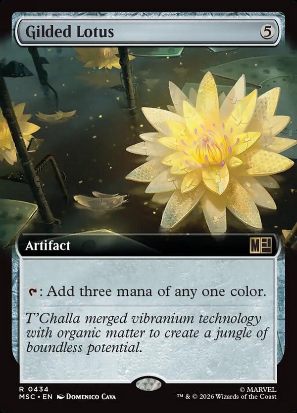 Gilded Lotus (Extended Art) - Magic: The Gathering