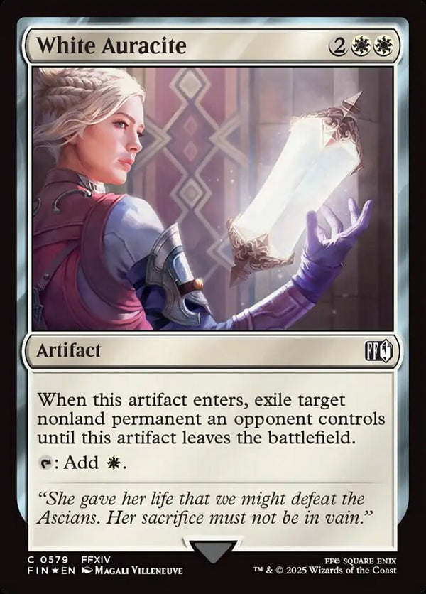 White Auracite (Surge Foil) - Magic: The Gathering