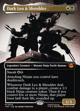 Dark Leo & Shredder (Borderless) - Magic: The Gathering