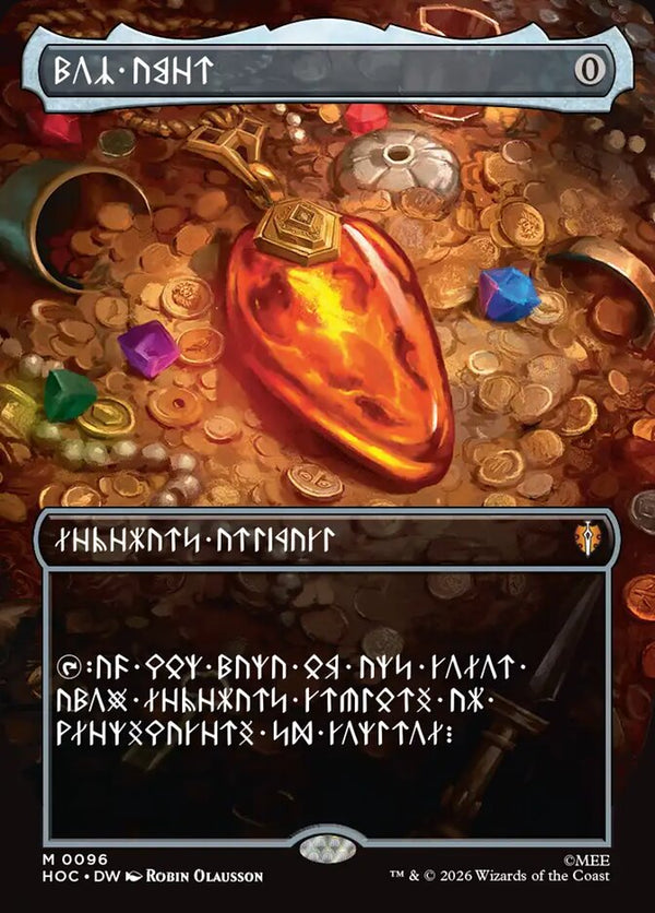 Mox Amber (Borderless) (Dwarvish) - Magic: The Gathering
