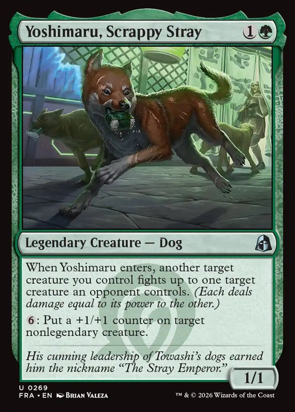 Yoshimaru, Scrappy Stray (FRA 269) - Magic: The Gathering