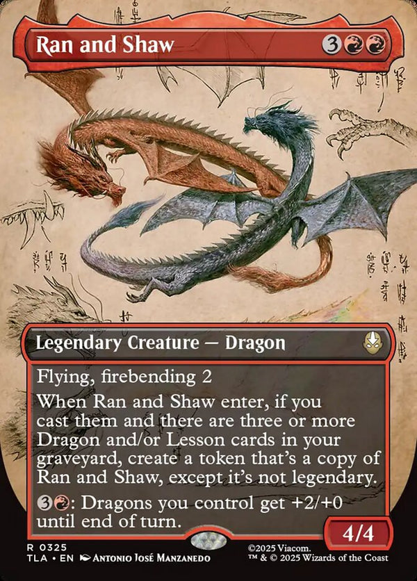Ran and Shaw (Borderless) - Magic: The Gathering
