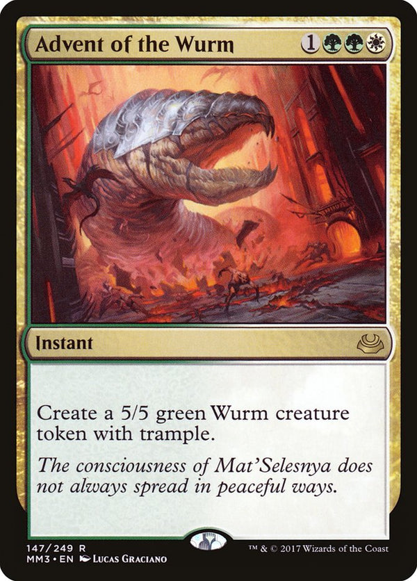 Advent of the Wurm - Magic: The Gathering