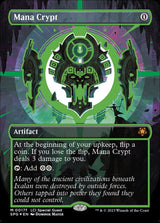 Mana Crypt (0017f) (Borderless) - Magic: The Gathering