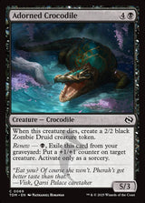 Adorned Crocodile - Magic: The Gathering