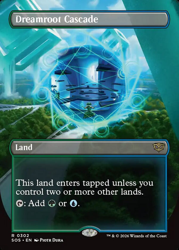 Dreamroot Cascade (Borderless) - Magic: The Gathering