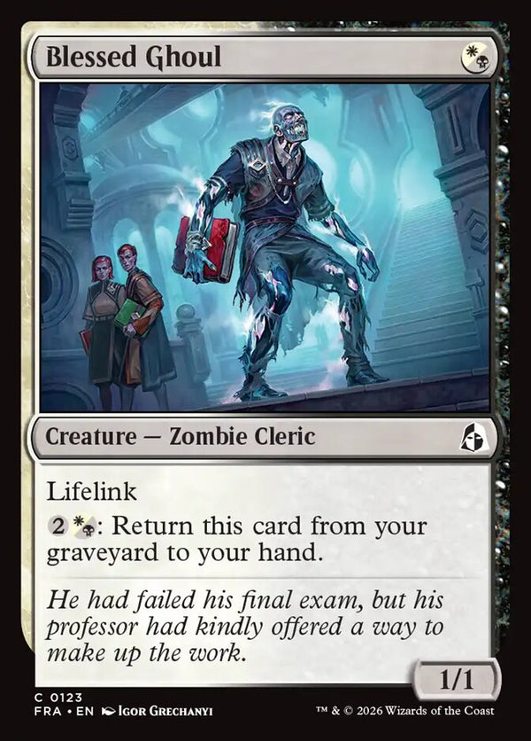 Blessed Ghoul (FRA 123) - Magic: The Gathering