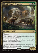 Chief Warg's Company - Magic: The Gathering