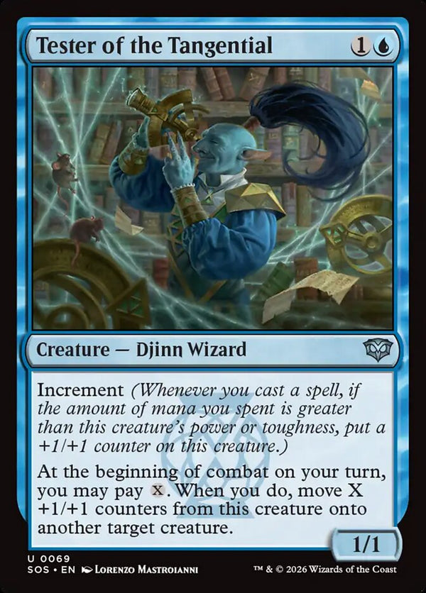 Tester of the Tangential - Magic: The Gathering