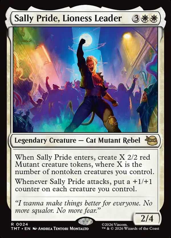 Sally Pride, Lioness Leader - Magic: The Gathering