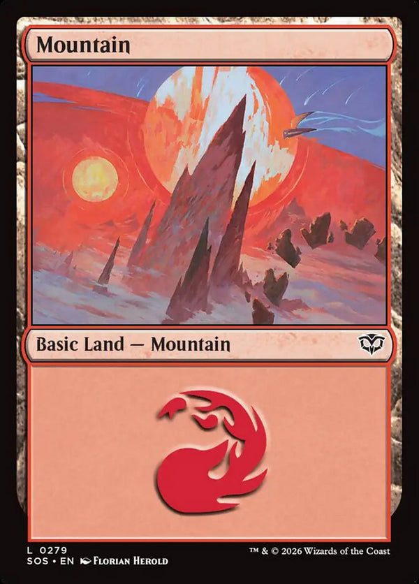 Mountain (0279) - Magic: The Gathering