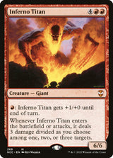Inferno Titan - Magic: The Gathering