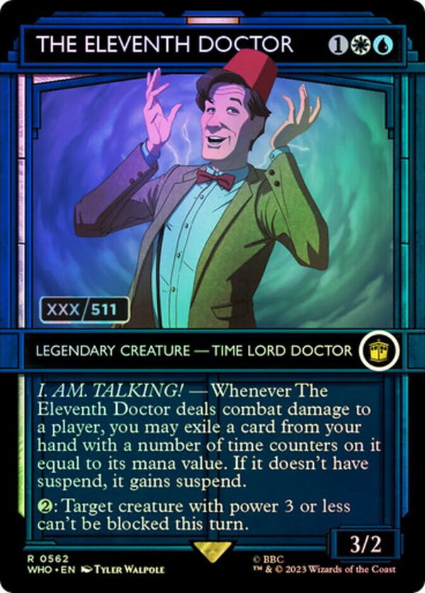 The Eleventh Doctor (Serial Numbered) - Magic: The Gathering