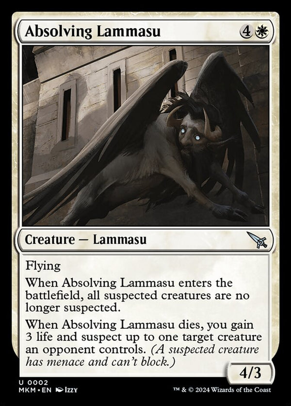 Absolving Lammasu - Magic: The Gathering