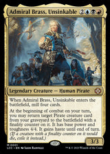 Admiral Brass, Unsinkable - Magic: The Gathering