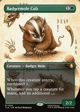 Badgermole Cub (Borderless) - Magic: The Gathering
