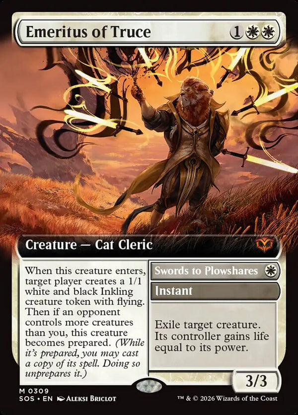 Emeritus of Truce (Extended Art) - Magic: The Gathering