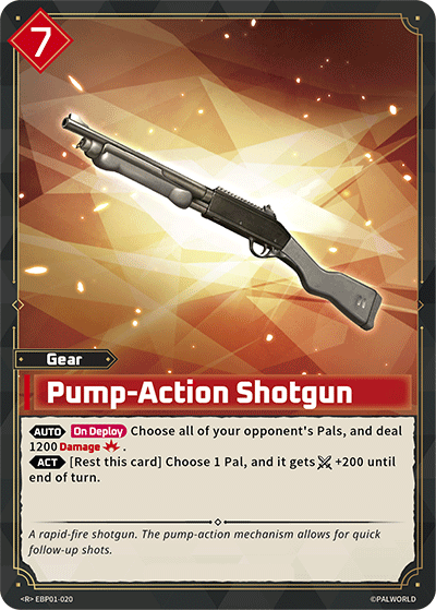 Pump-Action Shotgun (EBP01-020) - Palworld