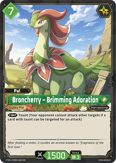 Broncherry - Brimming Adoration (TSR)