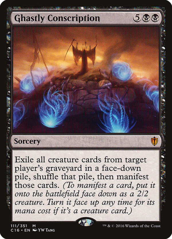 Ghastly Conscription - Magic: The Gathering