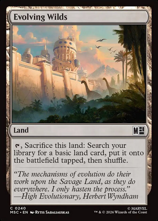 Evolving Wilds (Surge Foil) - Magic: The Gathering