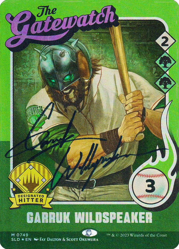 Garruk Wildspeaker (749) (Autographed) - Magic: The Gathering