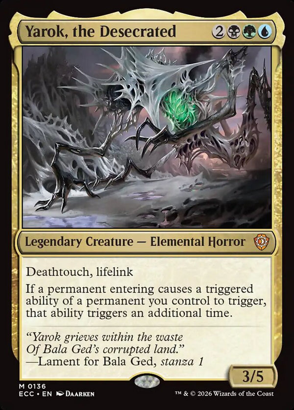 Yarok, the Desecrated - Magic: The Gathering