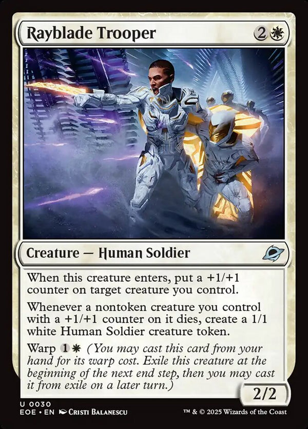 Rayblade Trooper - Magic: The Gathering