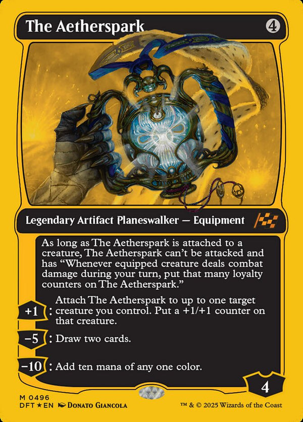 The Aetherspark (First-Place Foil) - Magic: The Gathering