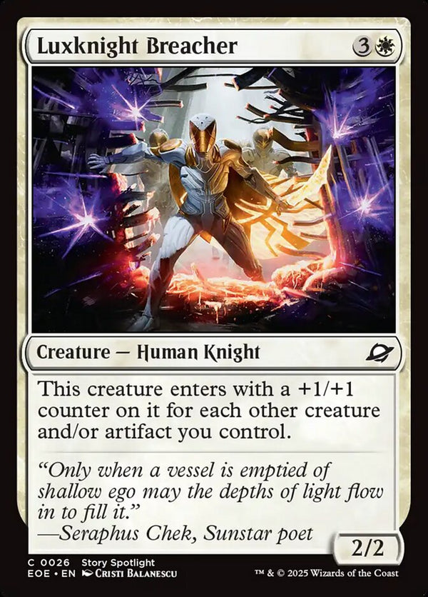 Luxknight Breacher - Magic: The Gathering